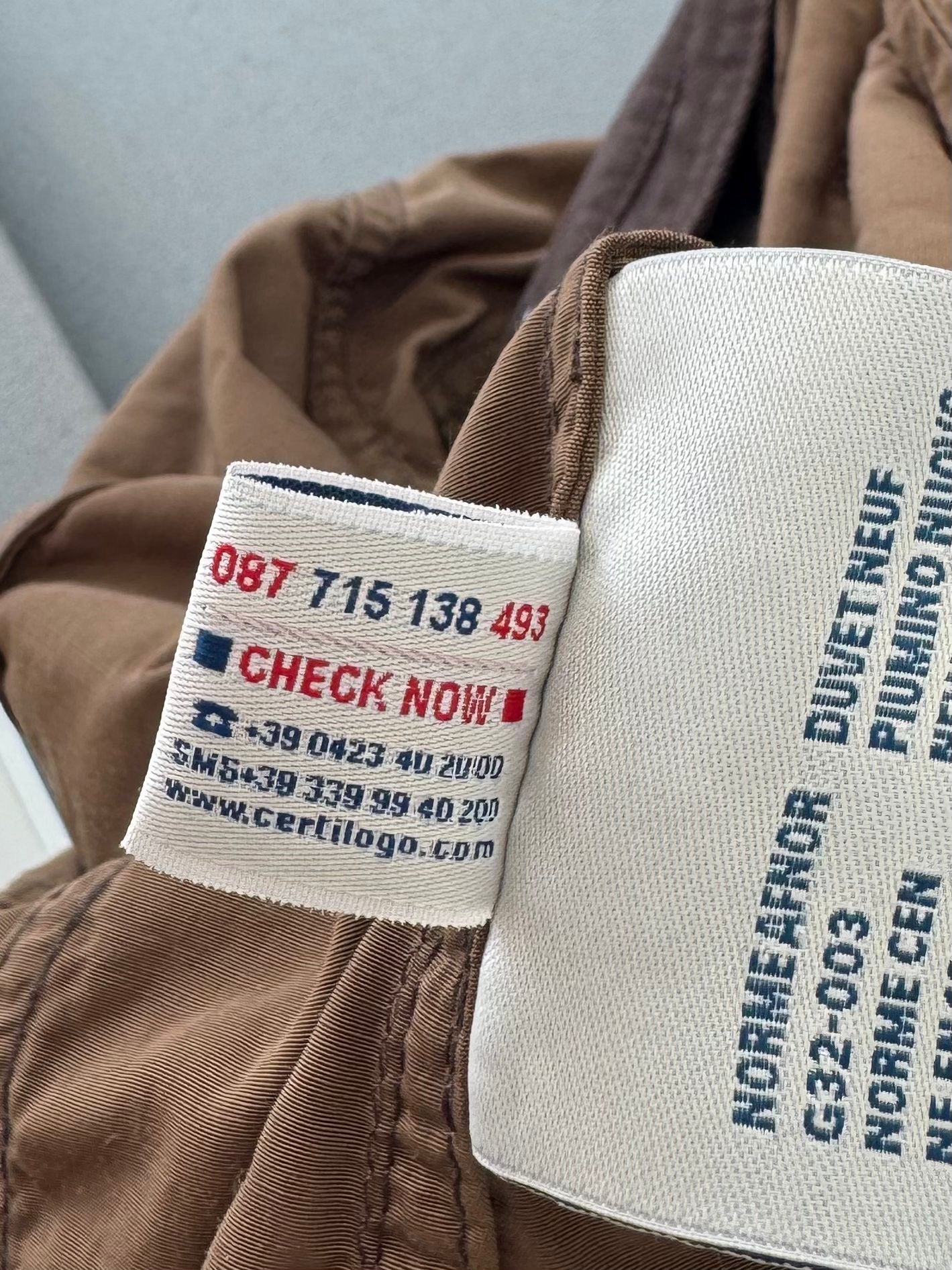 Moncler Mortiz Brown/ Tan Gilet - Size: 1 (Small/Medium) 20'' ptp