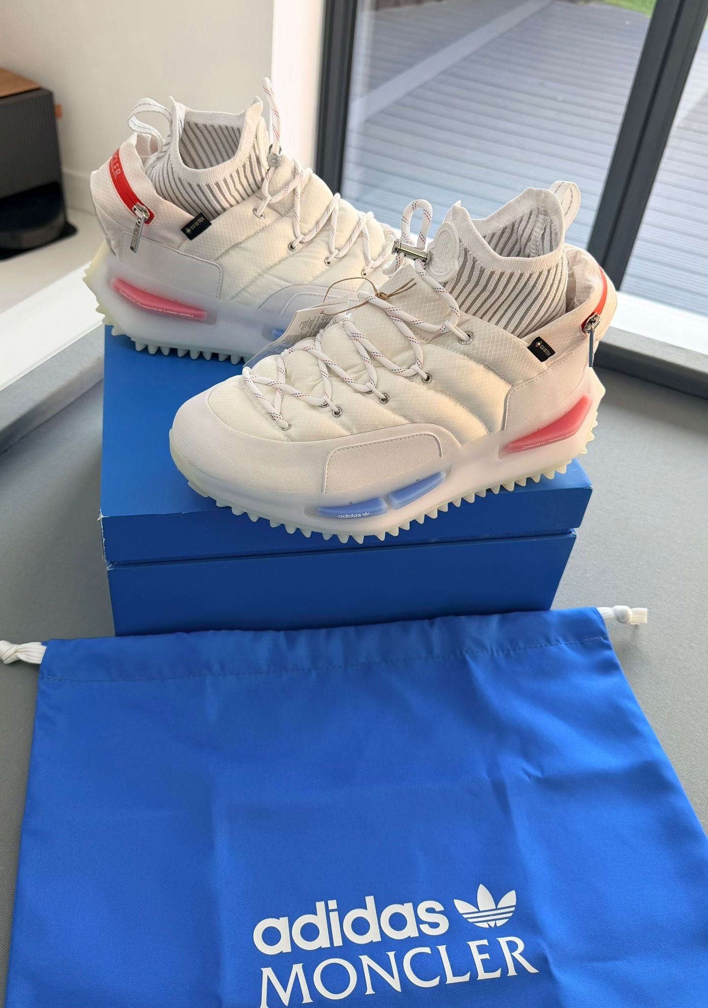 Moncler x adidas Runner Gore-Tex High-Top Trainers - Size: 9 (EU43)