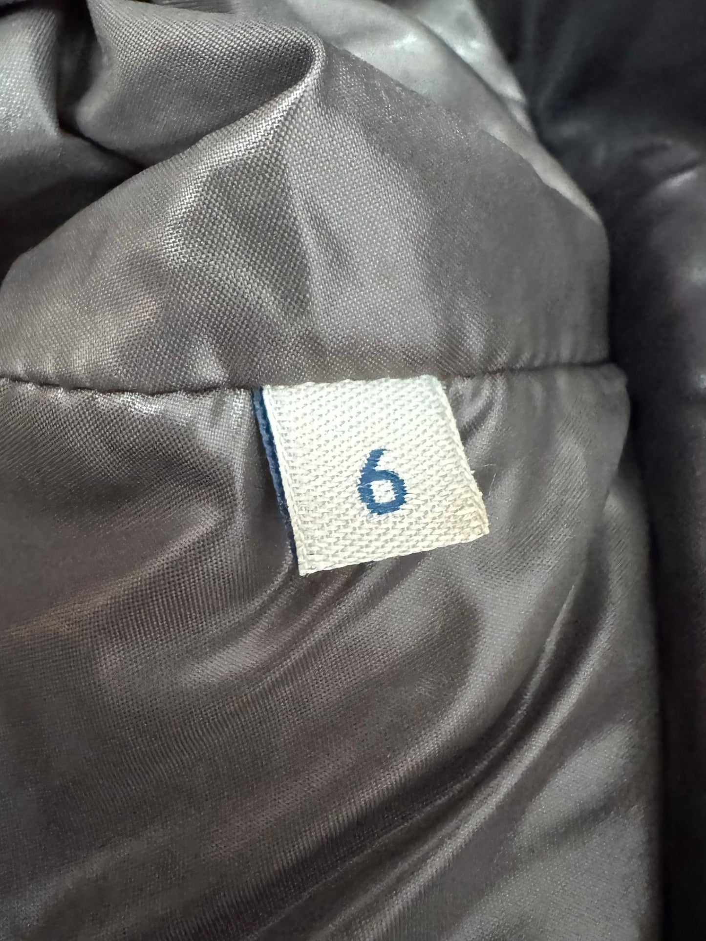 Moncler Maya Hooded Short Down Jacket In Black - Size: 6 (26'' ptp)