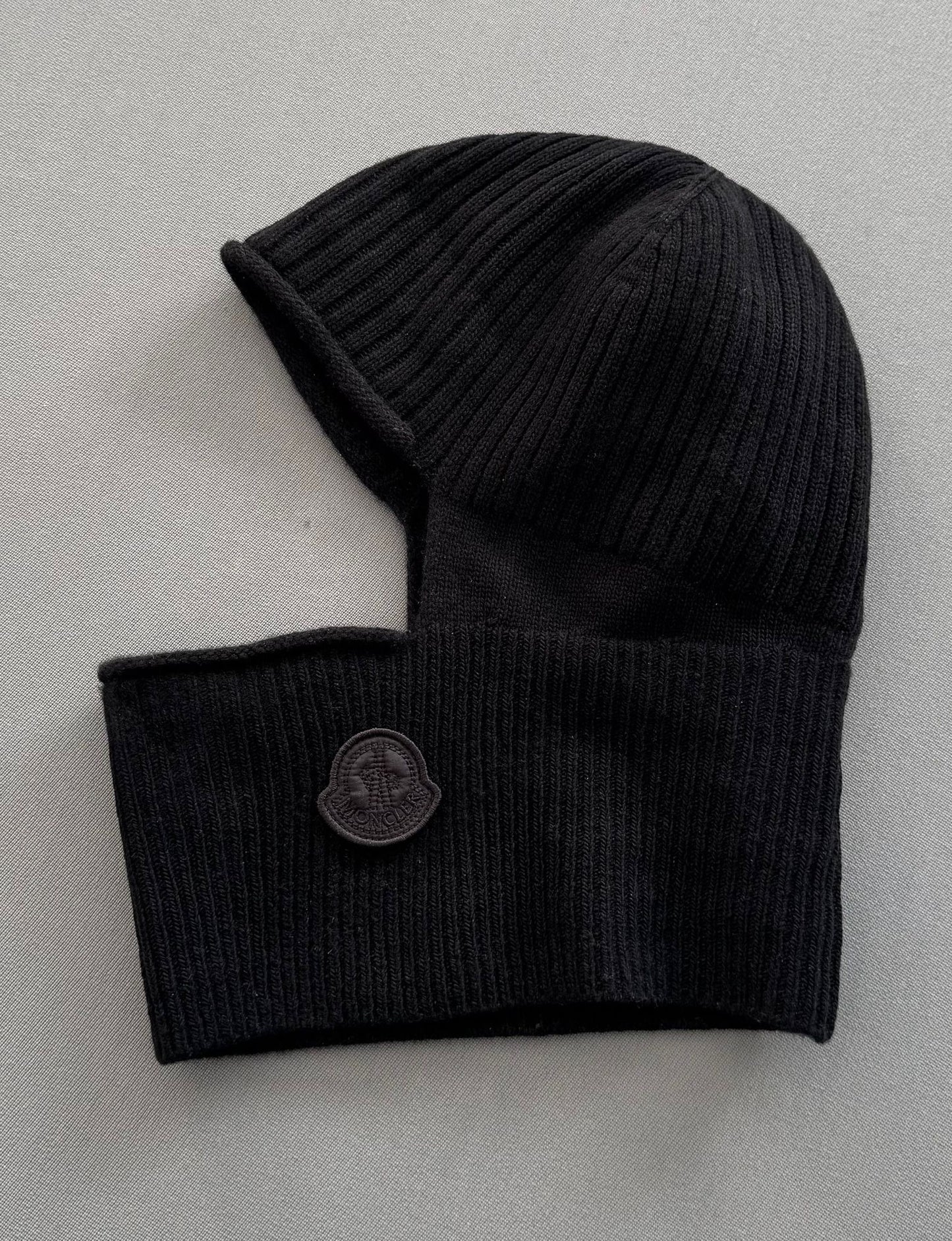 Moncler Black Balaclava - One Size