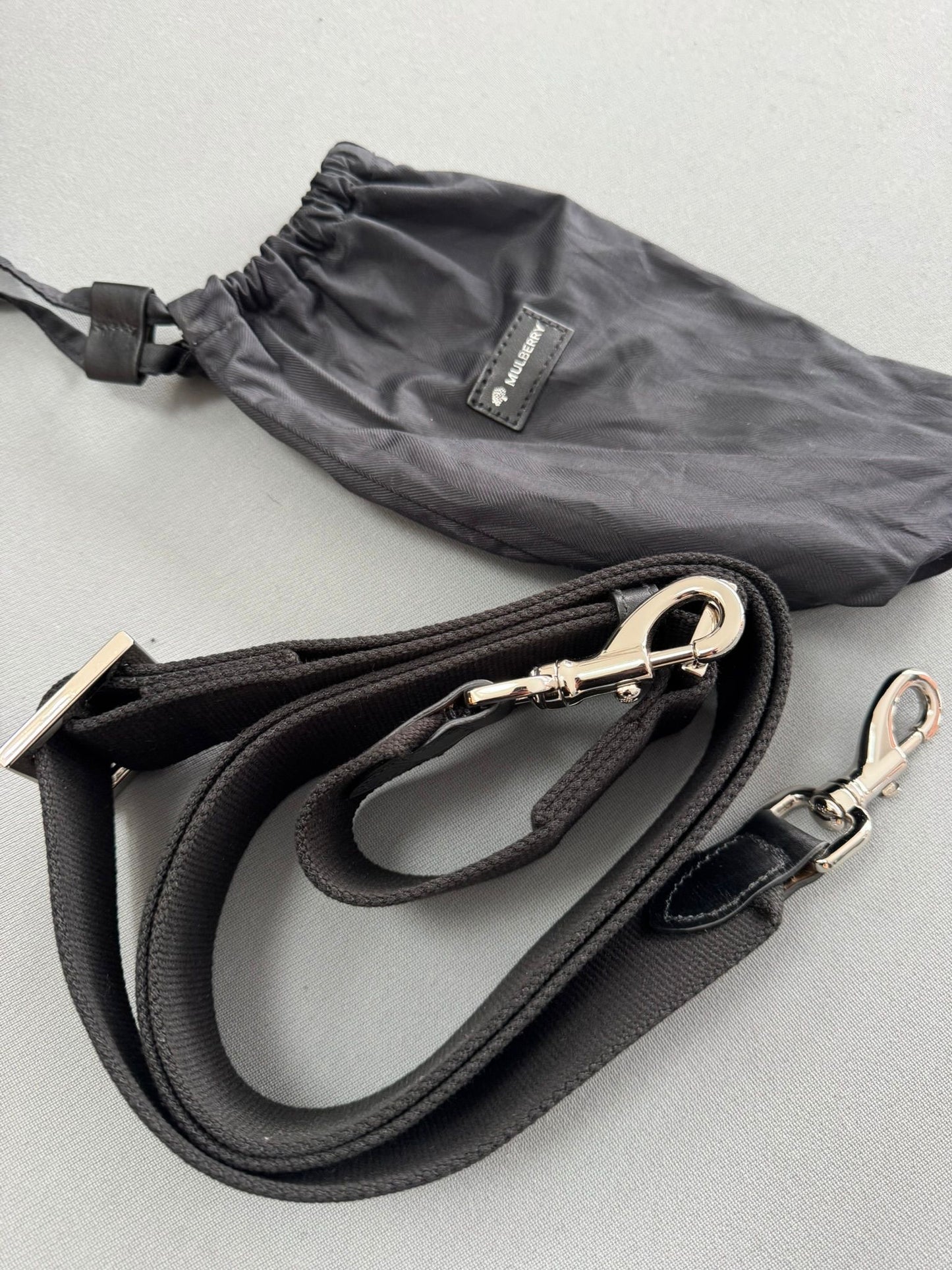 Mulberry Elkington Grained-Leather Black Briefcase With Brass Hardware