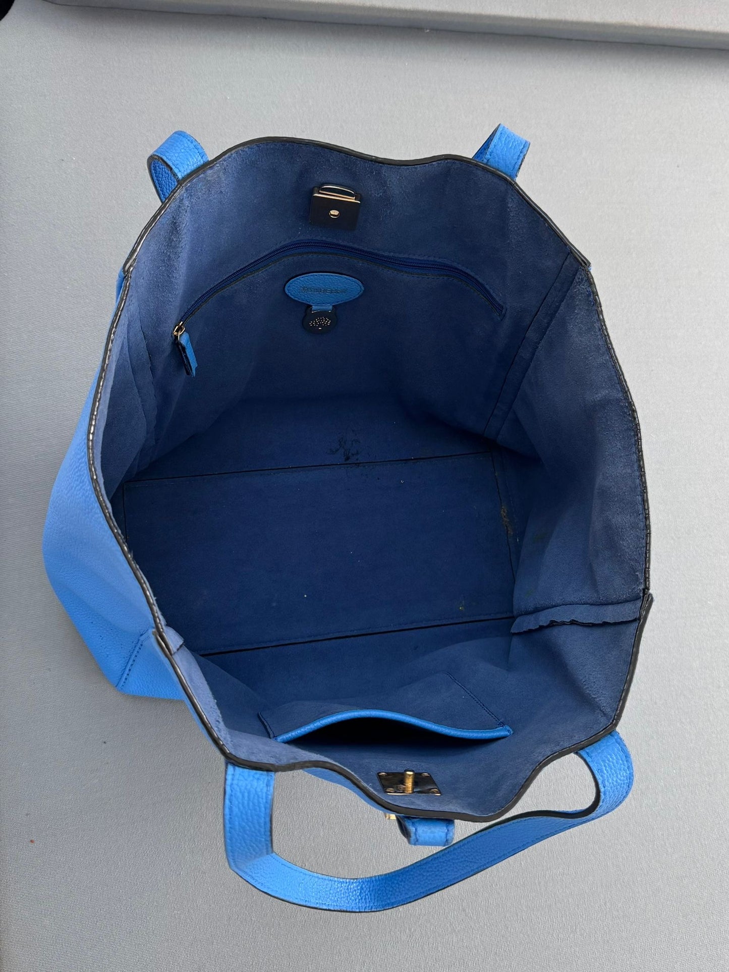 Mulberry Tessie Tote In Azure (Blue)