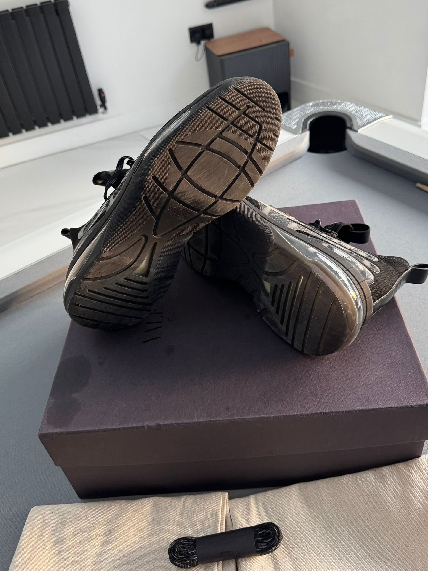 Valentino Garavani Cloudknit Air 'Black' - UK 10 - EU 44