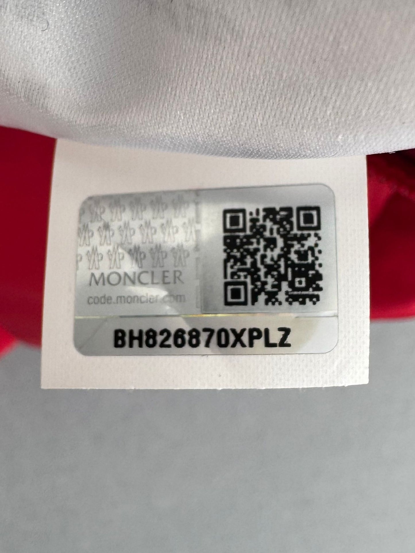 Moncler Red Bernard Jacket - Size 3 (23'' ptp)