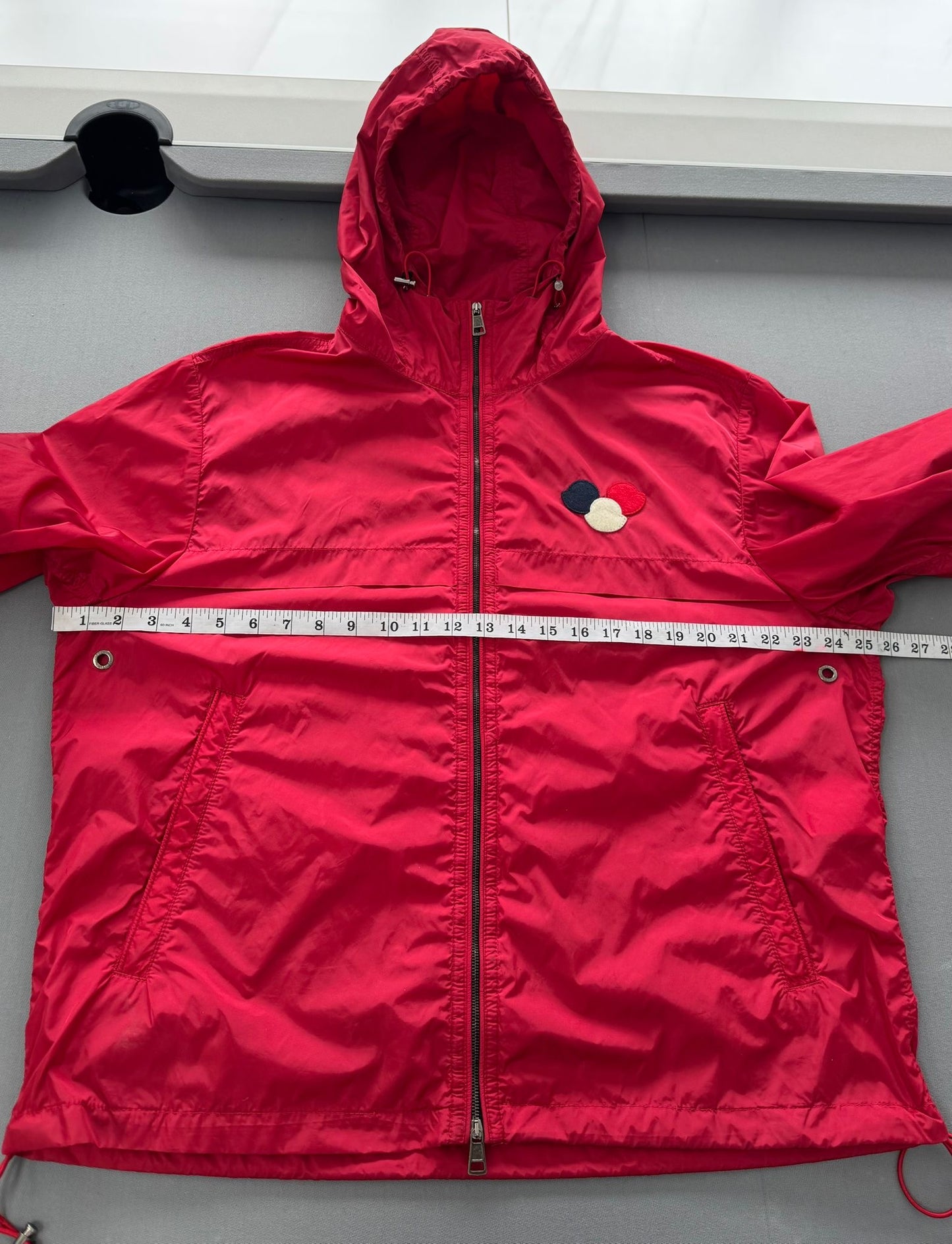 Moncler Red Feyence Jacket - Size 3 - PTP 25.5” - Fits XL / XXL