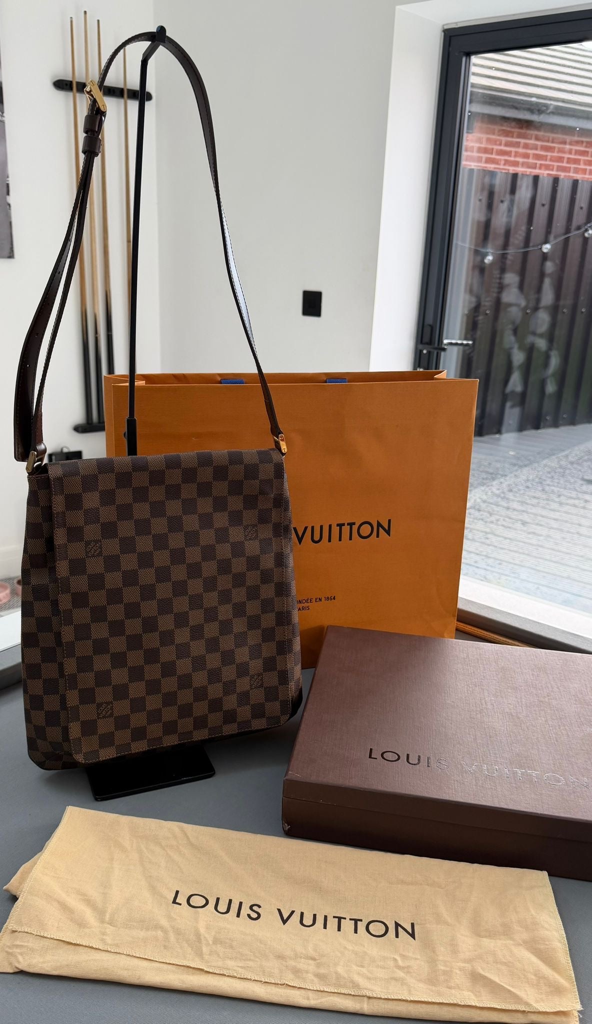 Louis Vuitton GM Salsa Musette Crossbody Bag