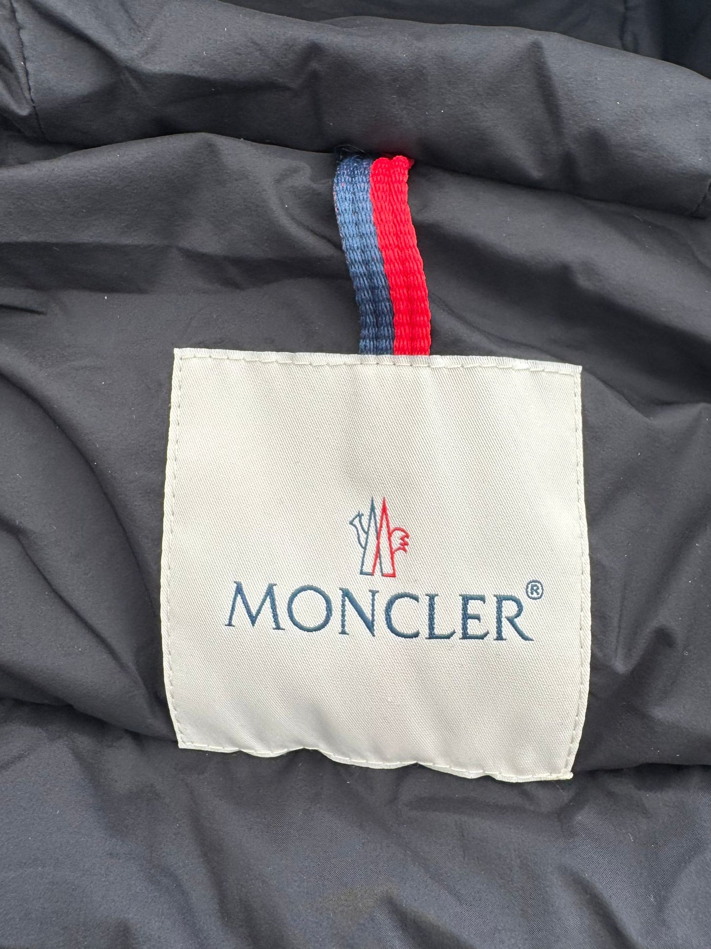 Moncler Lappe Navy Gilet - Size 1 - 21” PTP - Medium
