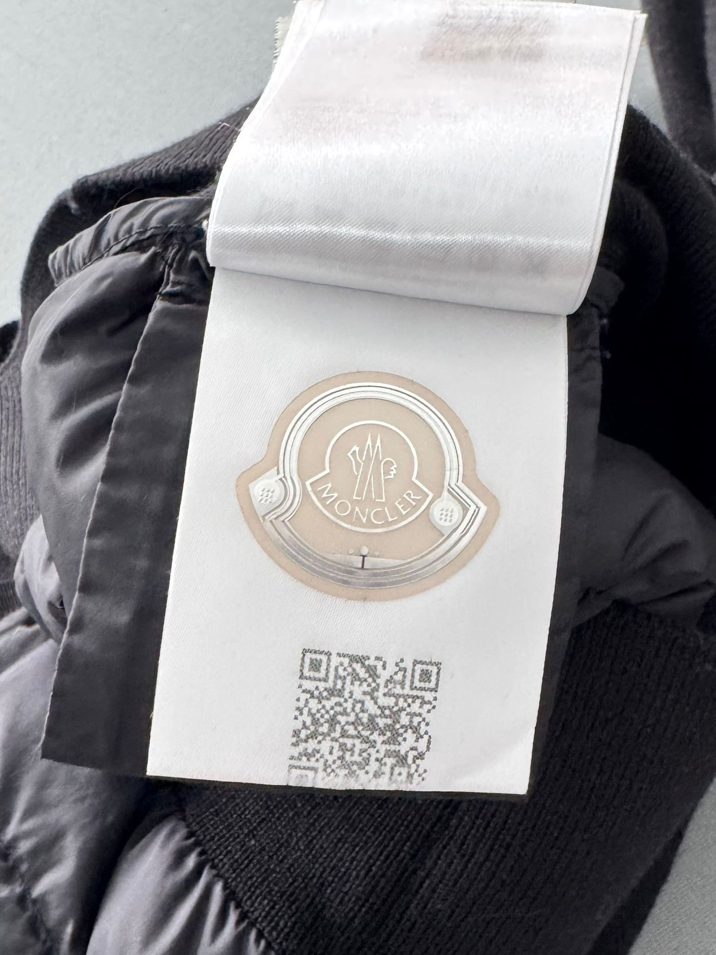 Moncler Tricot Black Cardigan- Medium Fits UK8