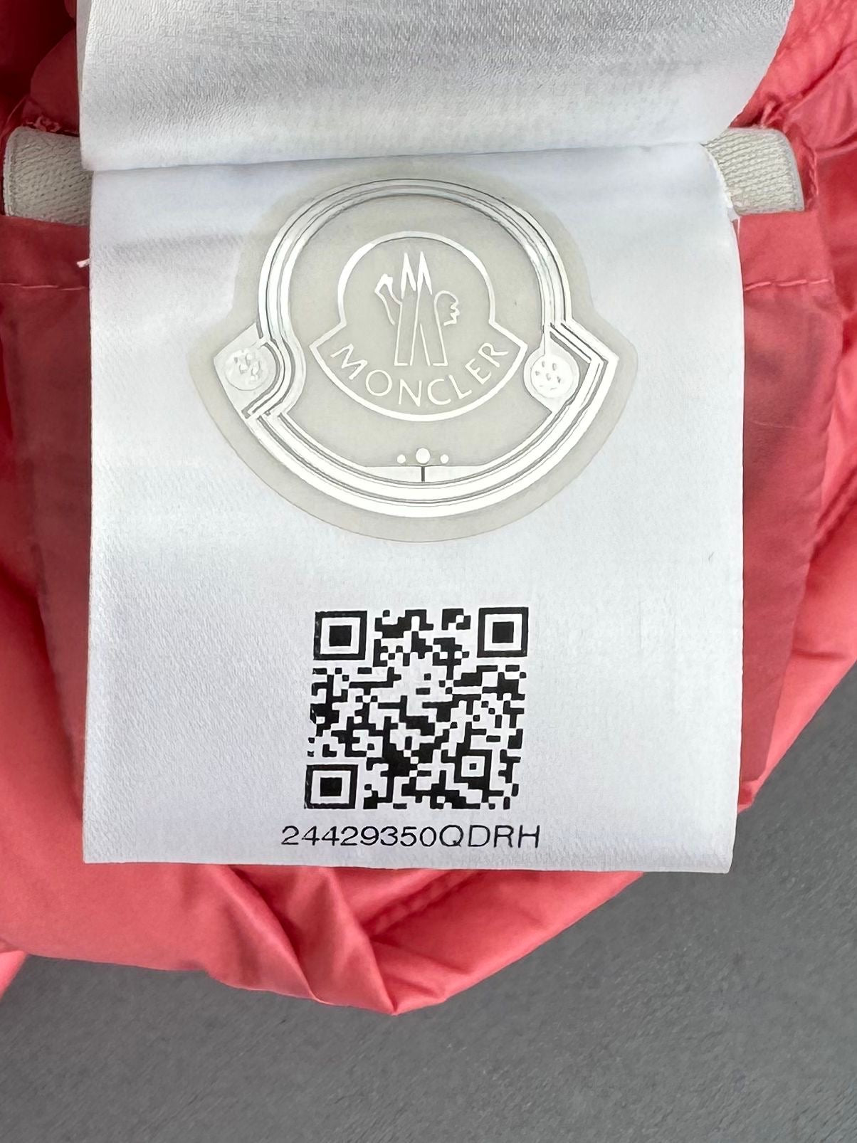 Moncler Liane Quilted Down Gilet Pink Coral - Age 14 (would also fit uk6)