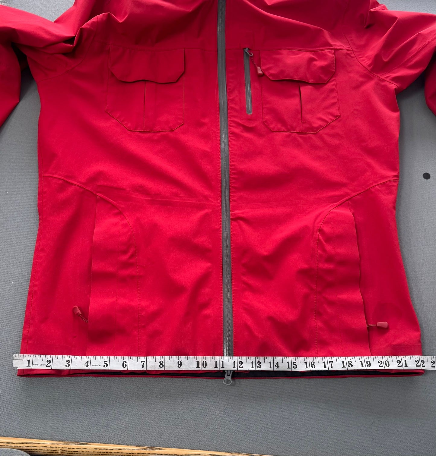 Canada Goose Red Moraine Shell Jacket - Size: Large (24.5''ptp)