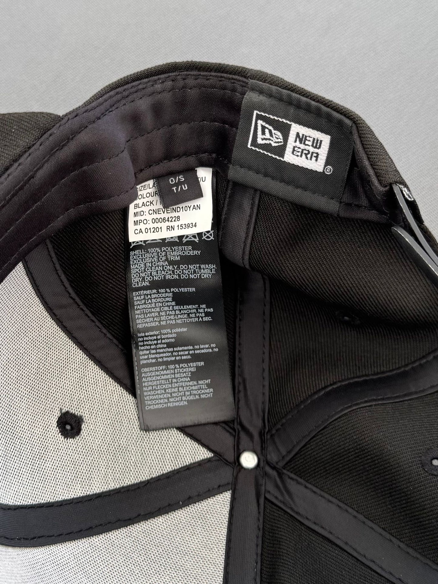 Canada Goose Arctic Disc Black Baseball Cap