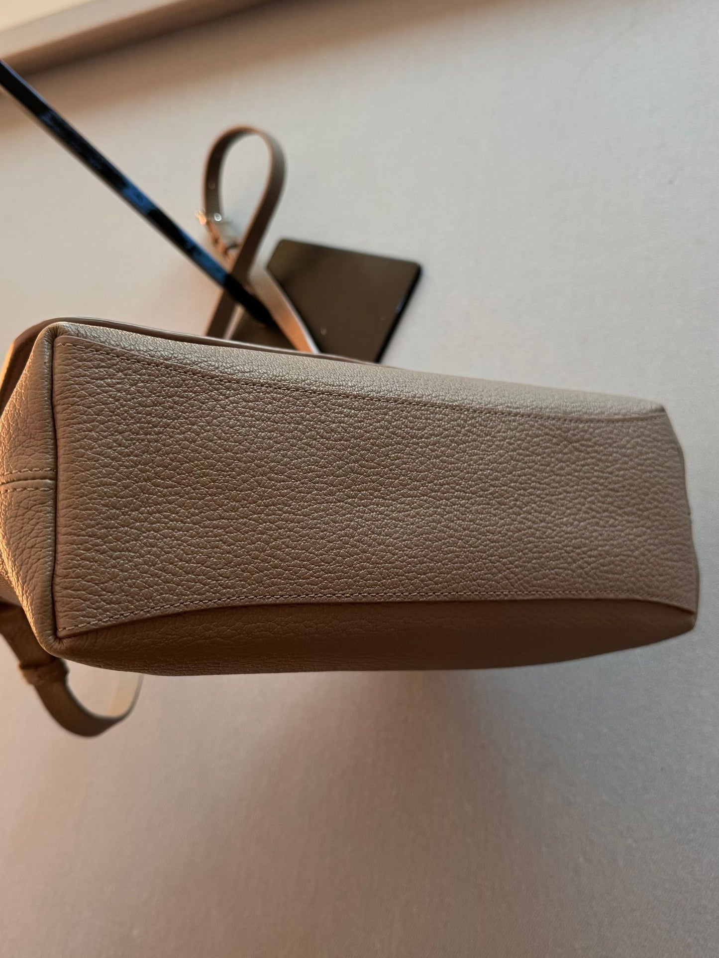 Mulberry Freya Satchel Shoulder/ Crossbody Bag In Taupe