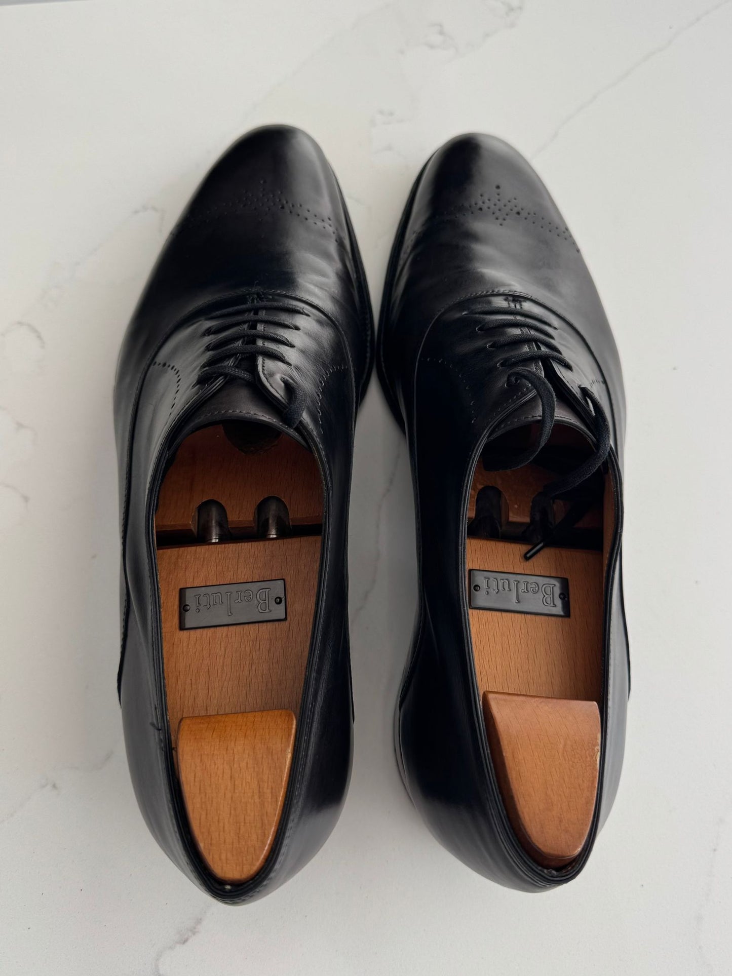 John Lobb Men’s Ascot Oxford Lace-up Shoes Black - UK 9 - EU 43