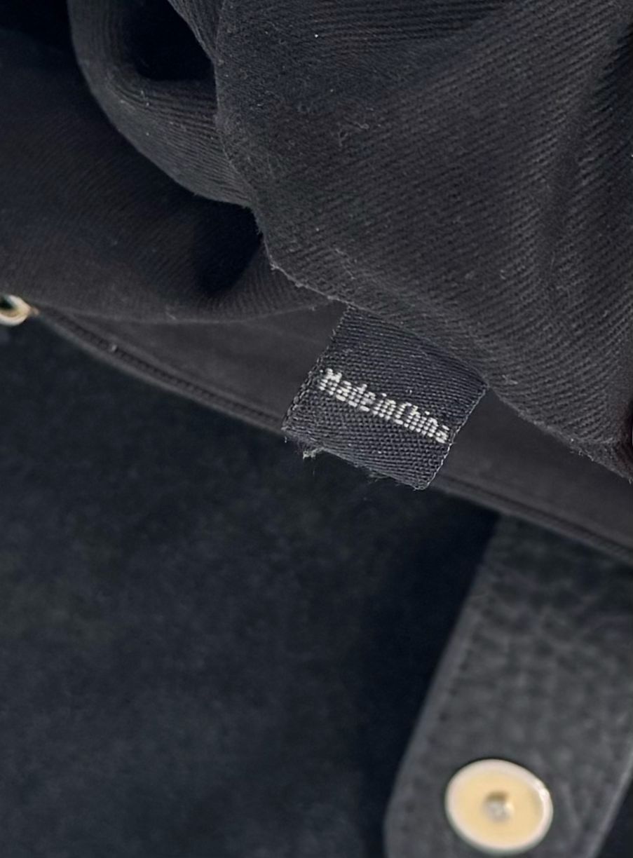 Mulberry Effie Satchel in Black Spongy Pebbled Leather