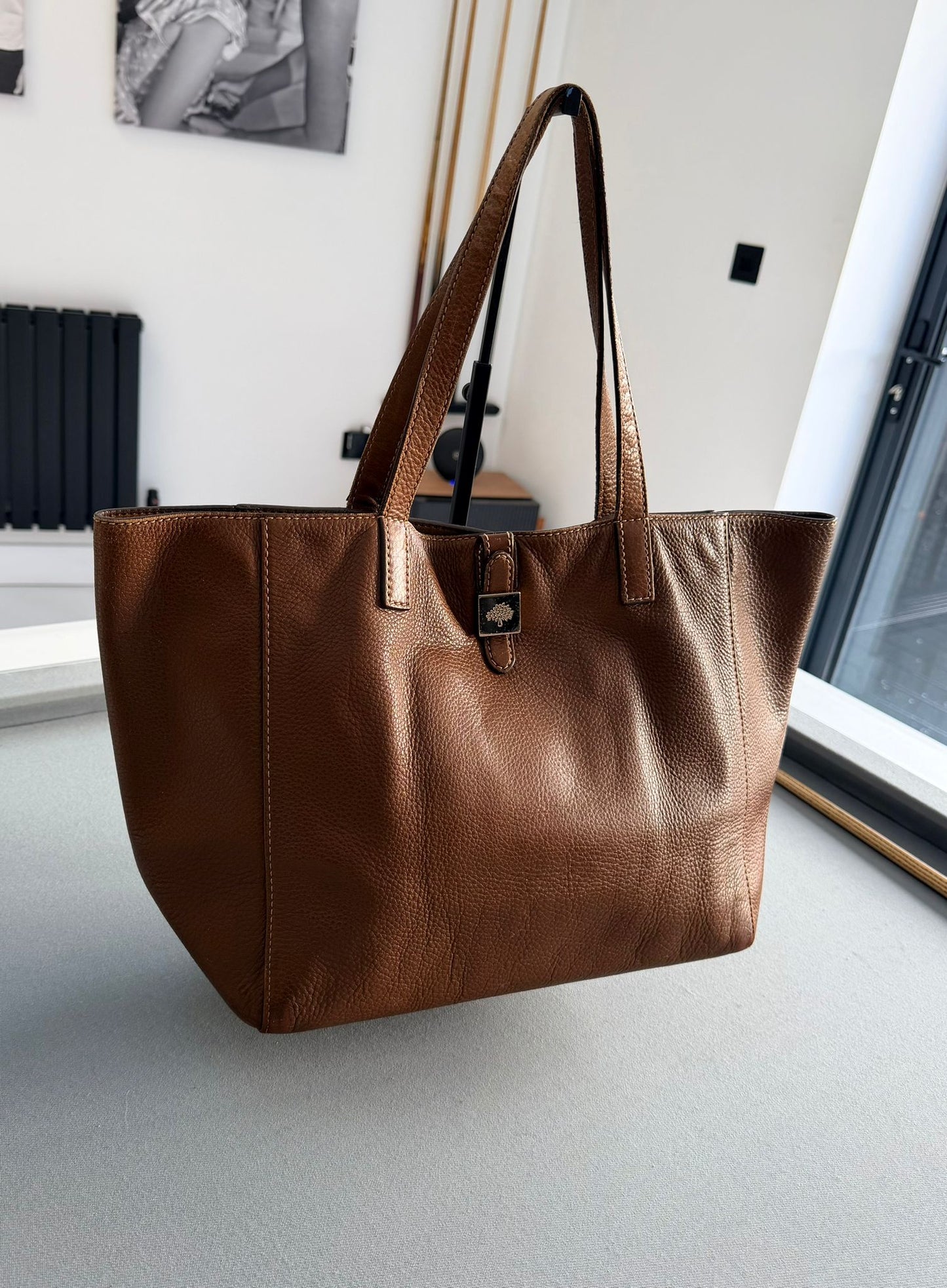 Mulberry Tessie Tote In Tan