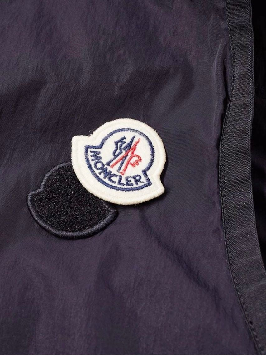 Moncler Navy Touques Hooded Gilet - Size: 5 (25''ptp)