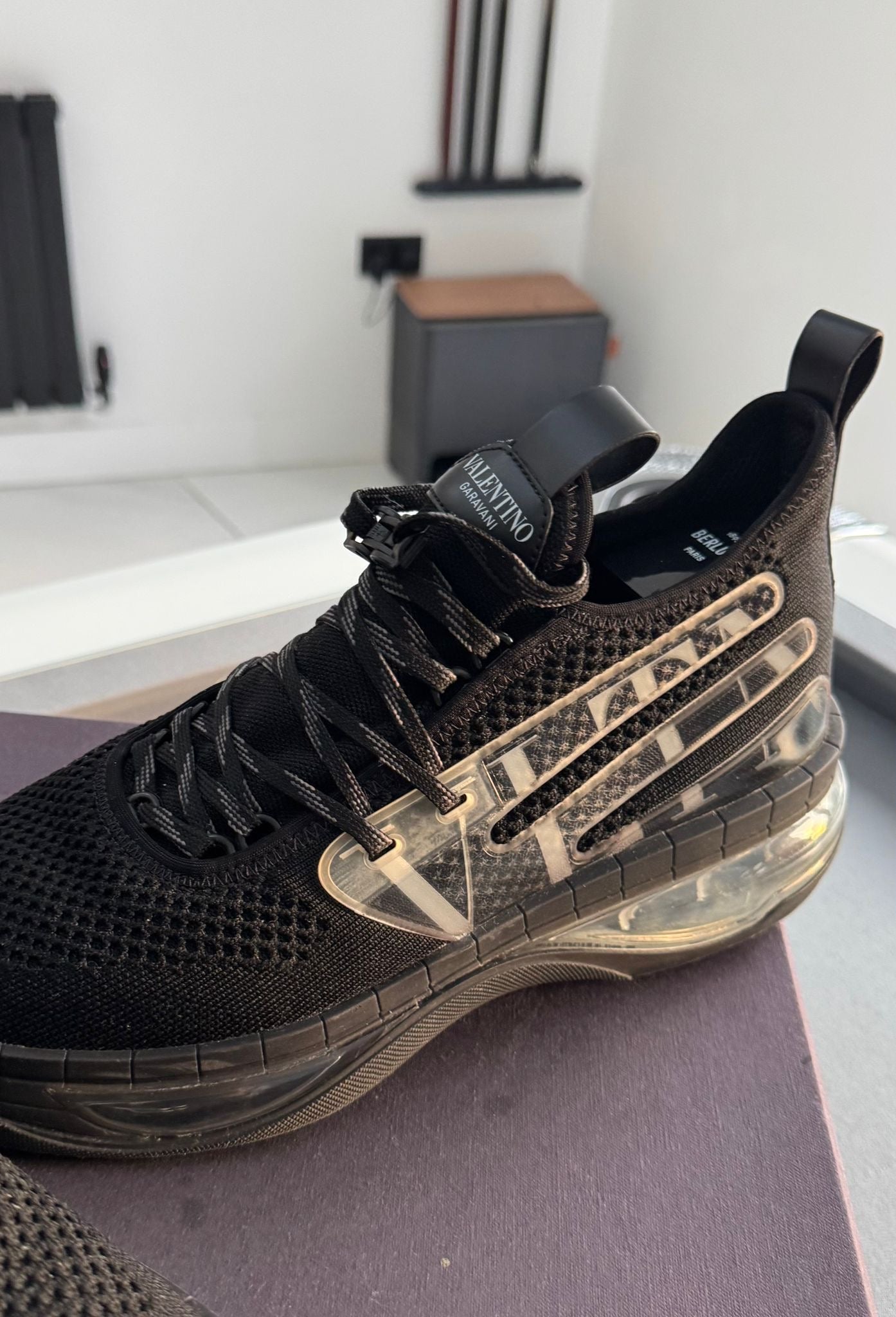 Valentino Garavani Cloudknit Air 'Black' - UK 10 - EU 44