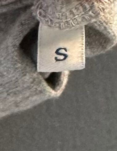 Moncler Grey Logo Patch T-Shirt (Small)