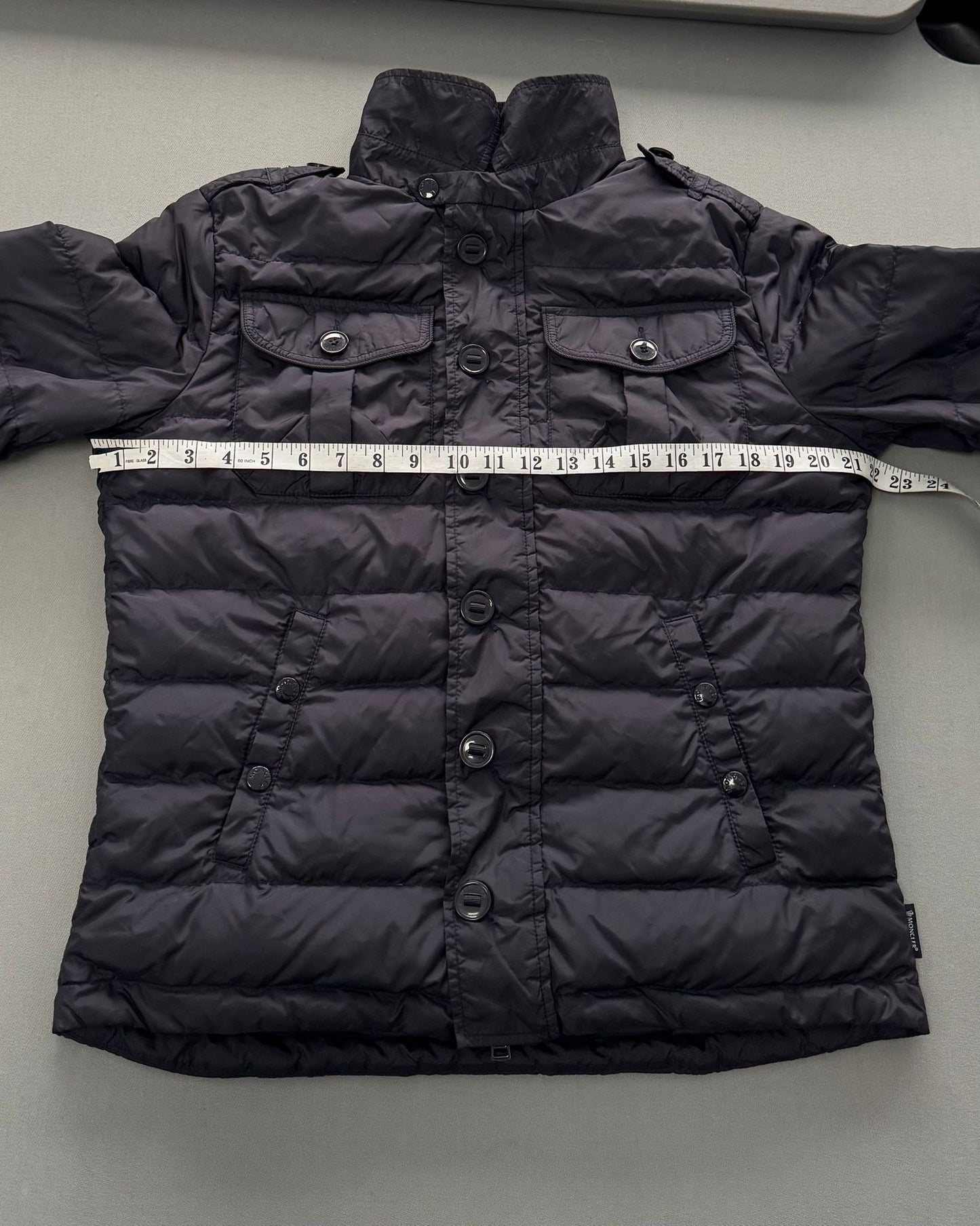 Moncler Navy Mekong Jacket - Size: 2 (22'' PTP)