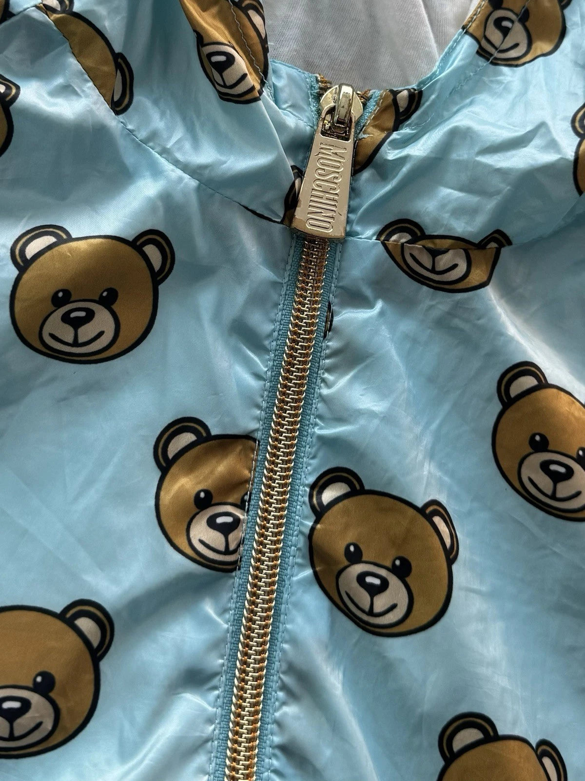 Moschino Baby Teddy Bear Print Jacket - Age 3
