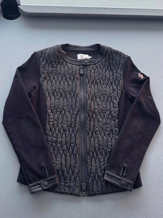 Moncler Black Grenoble Cardigan / Jacket - Medium - UK 8-10