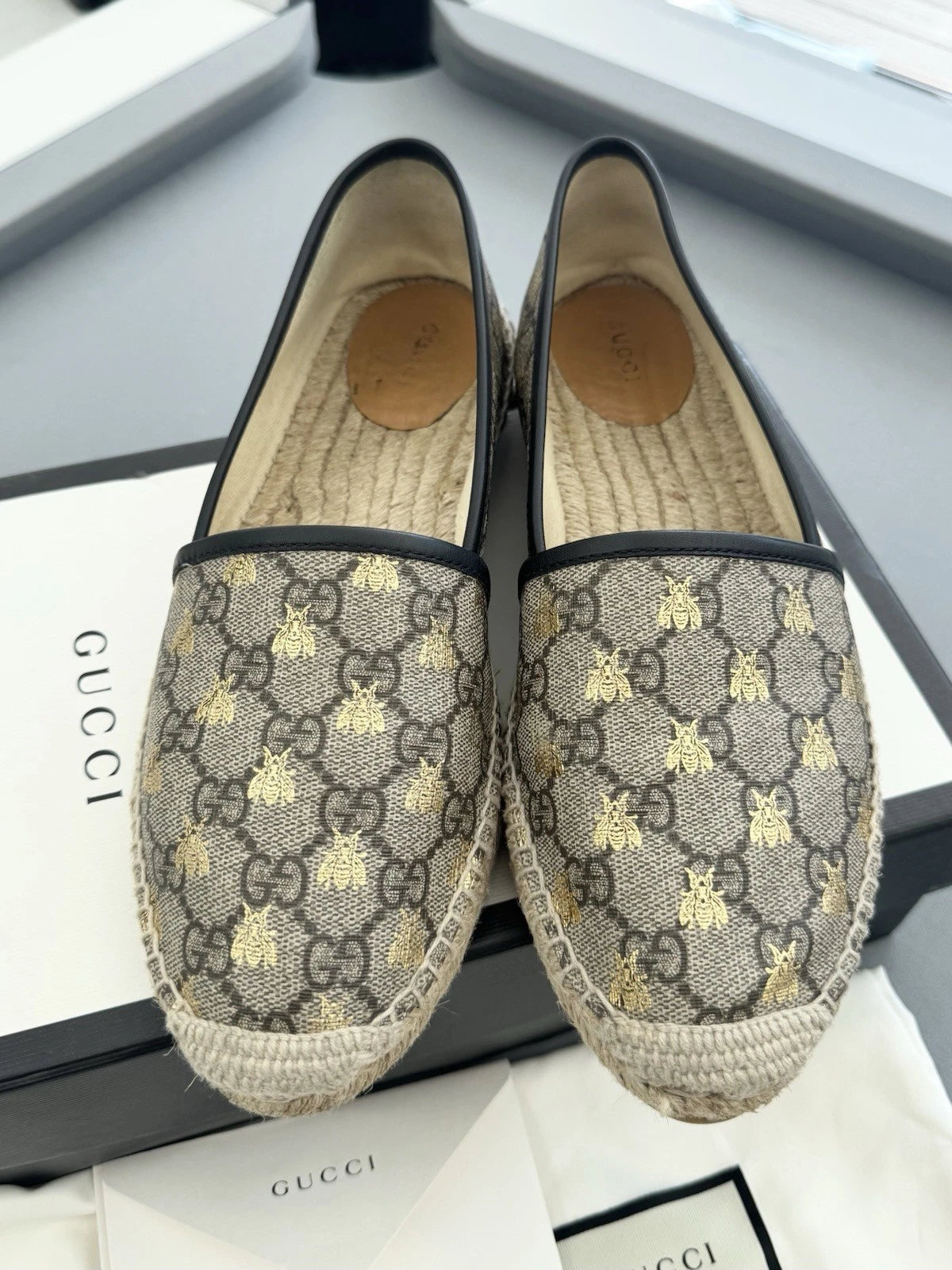 Gucci Bee Espadrilles - UK7 (EU40)