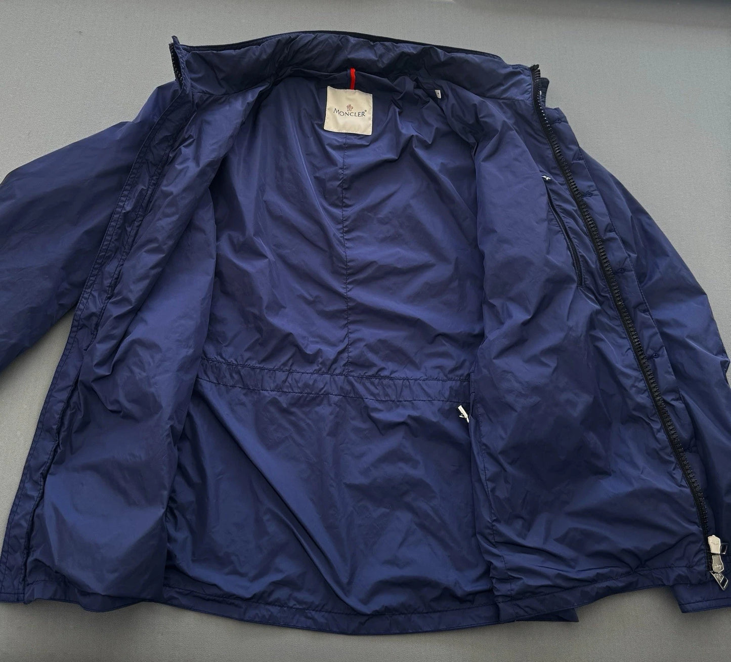 Moncler Navy Denis Field Jacket - Size 4 (22.5” PTP)
