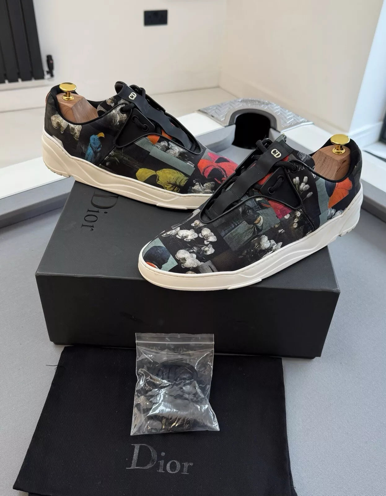 Dior Homme Print B17 Trainers UK 10 (EU44) - Limited Edition
