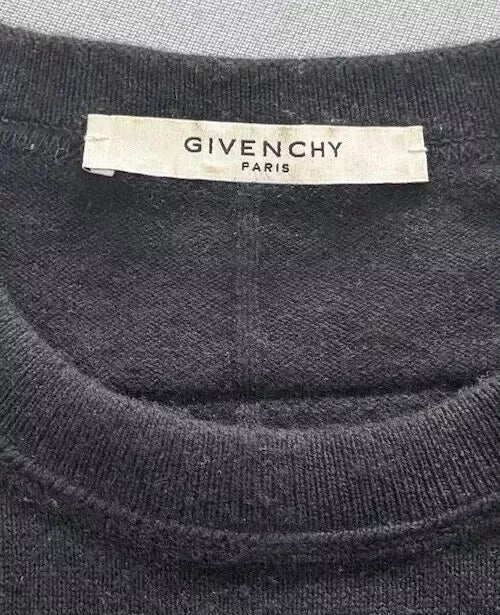 Givenchy Black Star Cashmere Jumper - Medium (21” PTP)