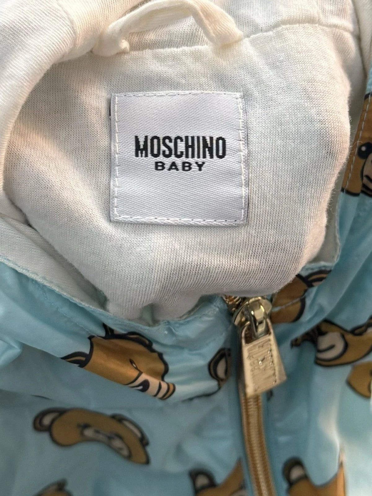 Moschino Kids Teddy Bear All Over Print Jacket - Age 3