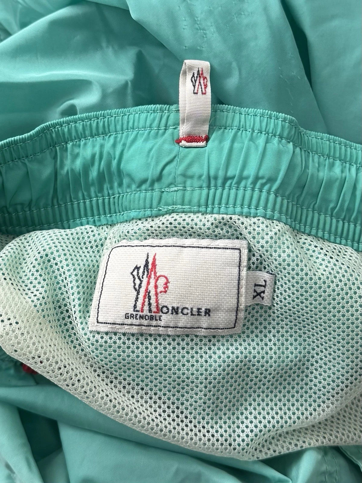 Moncler Grenoble Aqua Green Swim Shorts - XL - 32-34” Waist