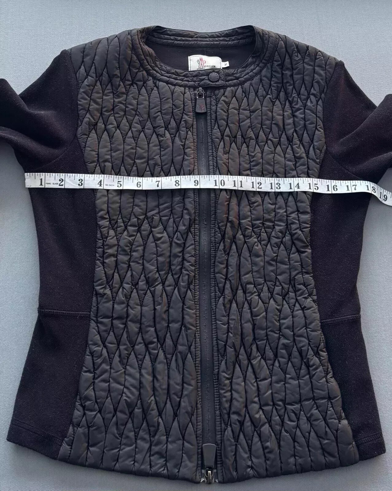 Moncler Black Grenoble Cardigan / Jacket - Medium - UK 8-10