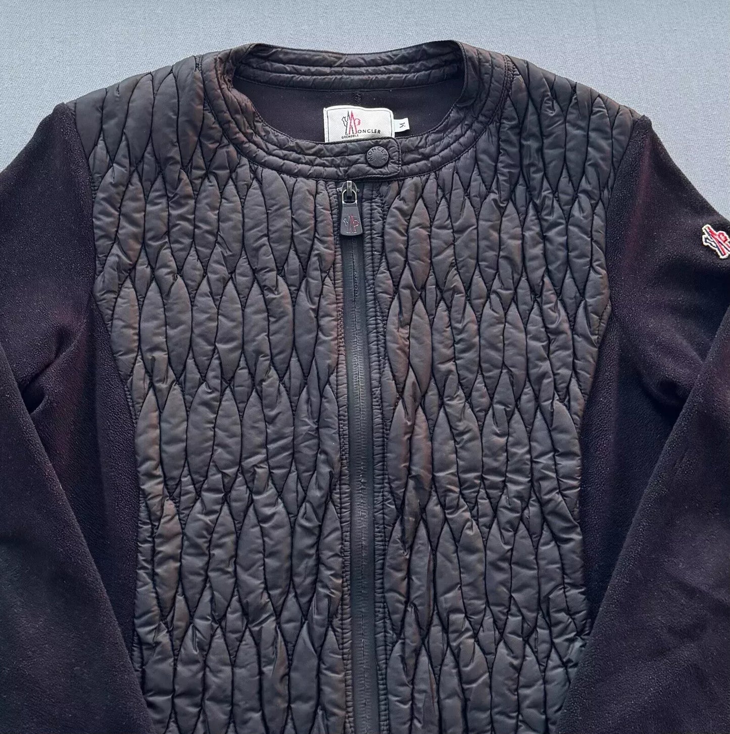 Moncler Black Grenoble Cardigan / Jacket - Medium - UK 8-10