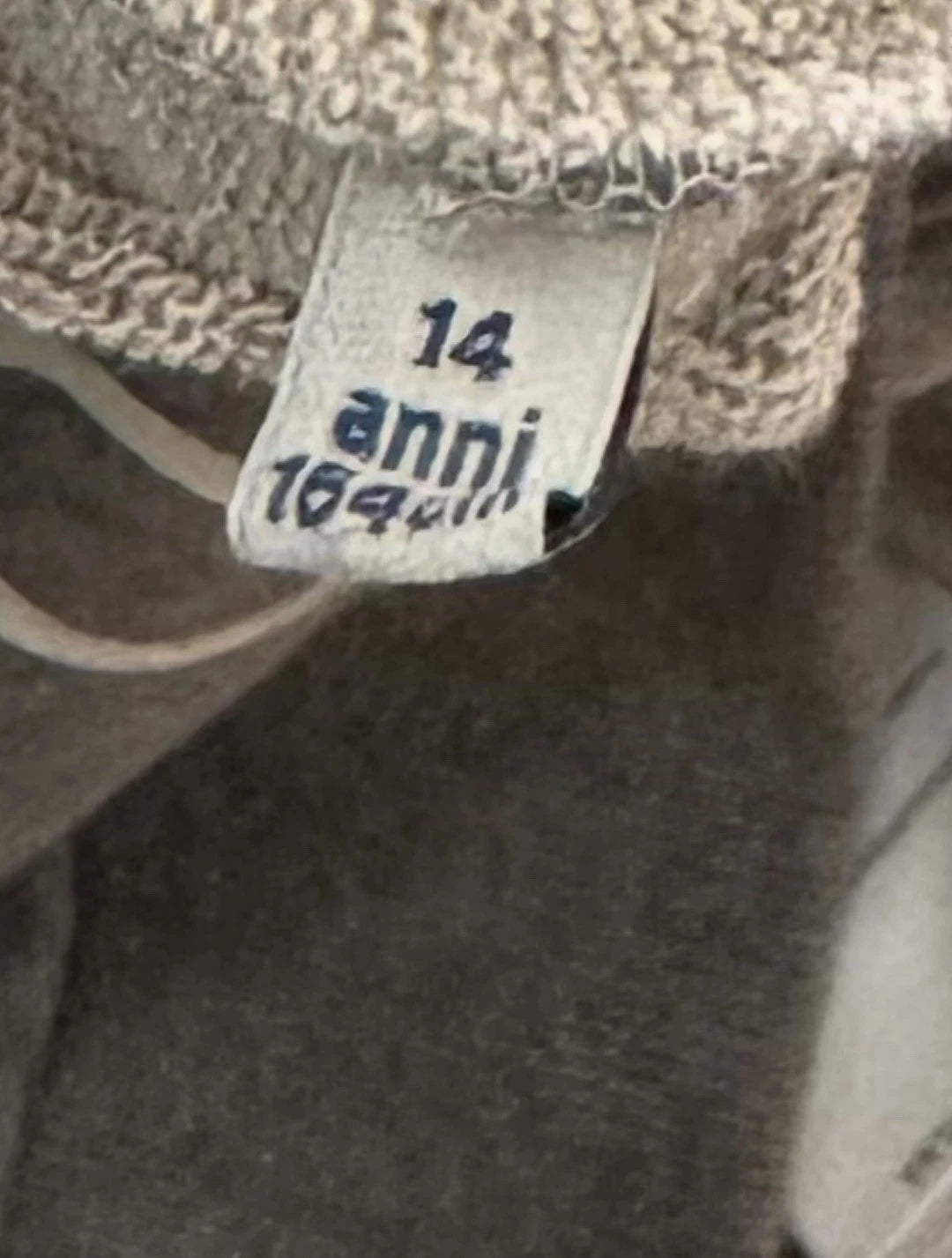 Moncler Boys Grey Sweater - Age 14 (18.5''ptp)