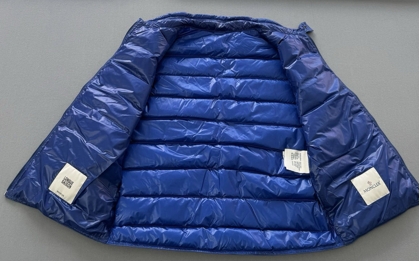 Moncler Blue Gui Down Gilet - Size 2 - 21” PTP