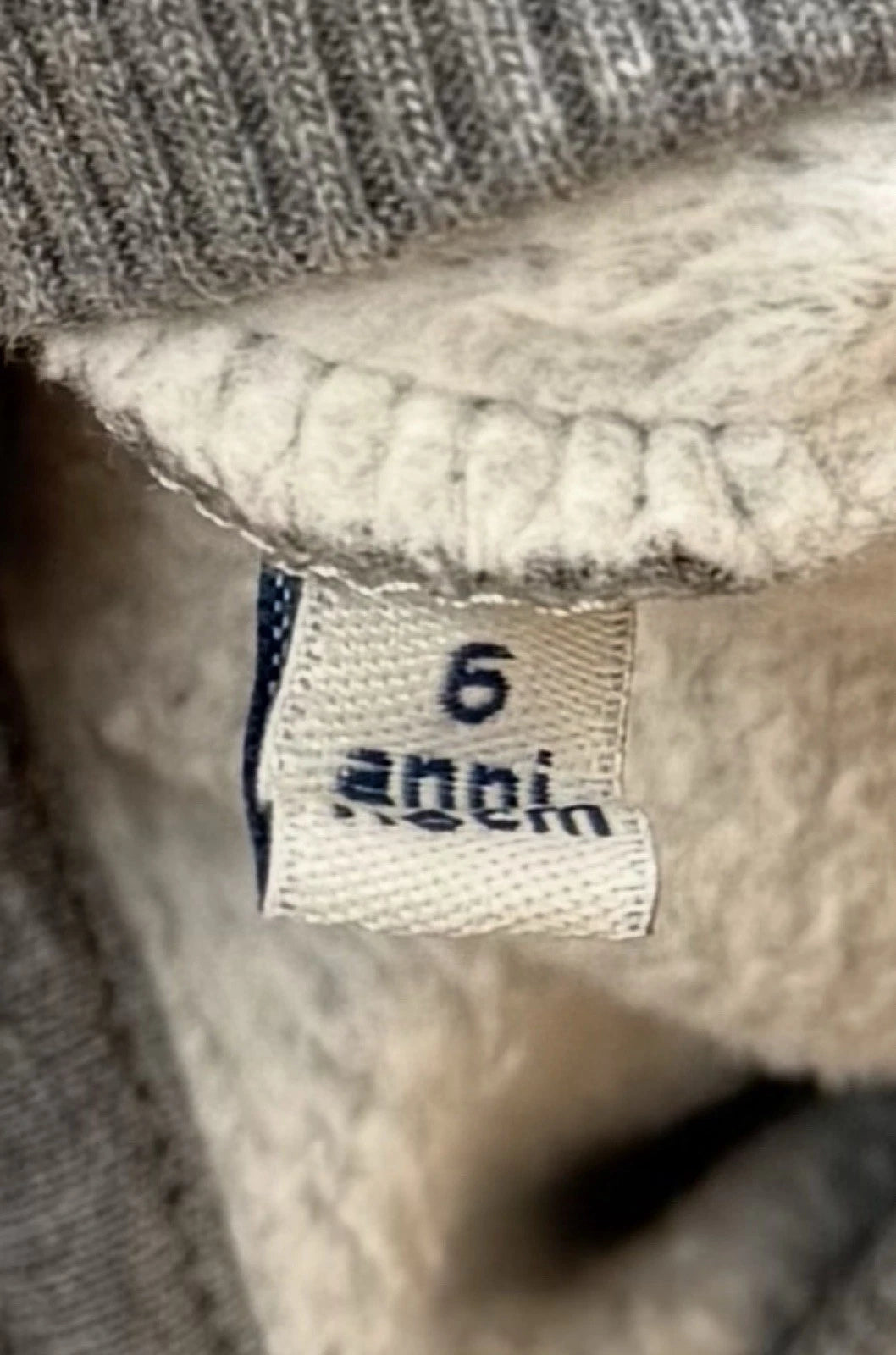 Moncler Grey Logo Print Sweater - Age 6 (14''ptp)