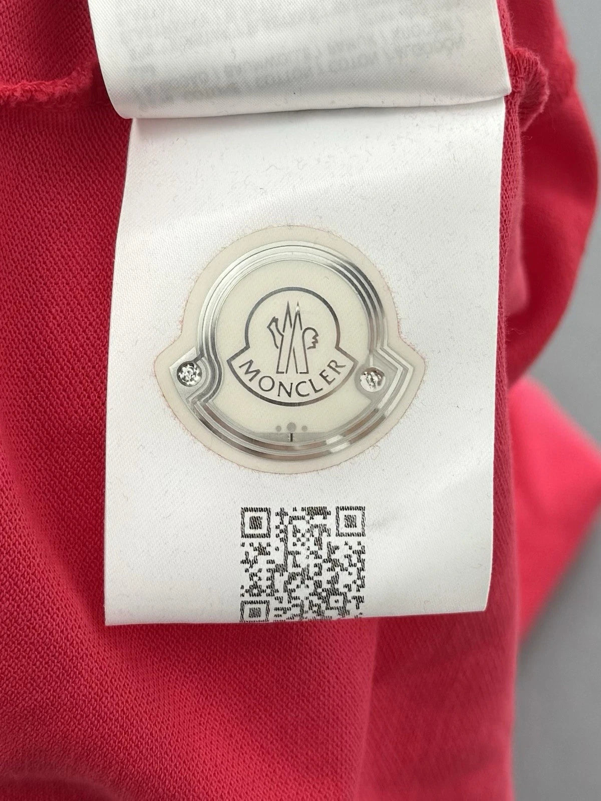 Moncler Red Logo Polo Red Dress - Age 14