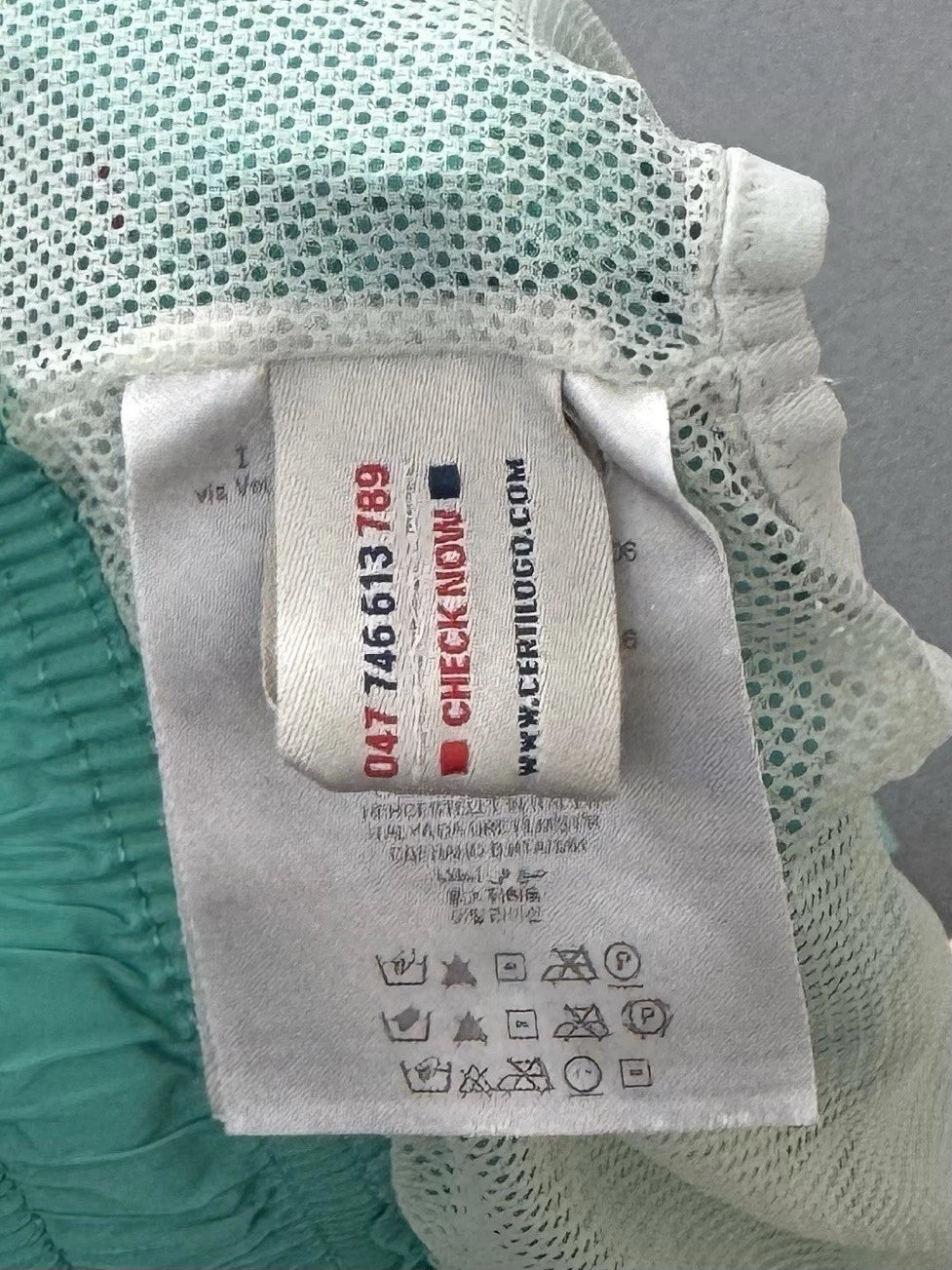 Moncler Grenoble Aqua Green Swim Shorts - XL - 32-34” Waist