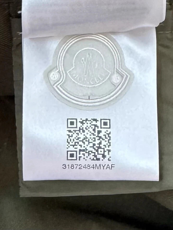 Moncler Zamia Khaki Jacket - Size 3 (UK 12-14)