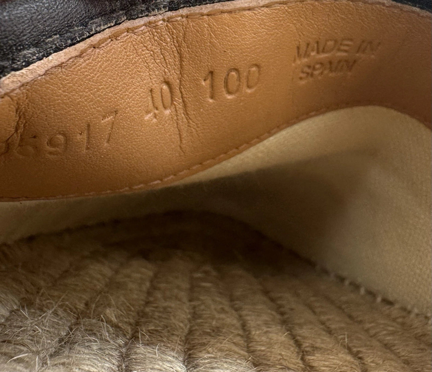 Gucci Bee Espadrilles - UK7 (EU40)