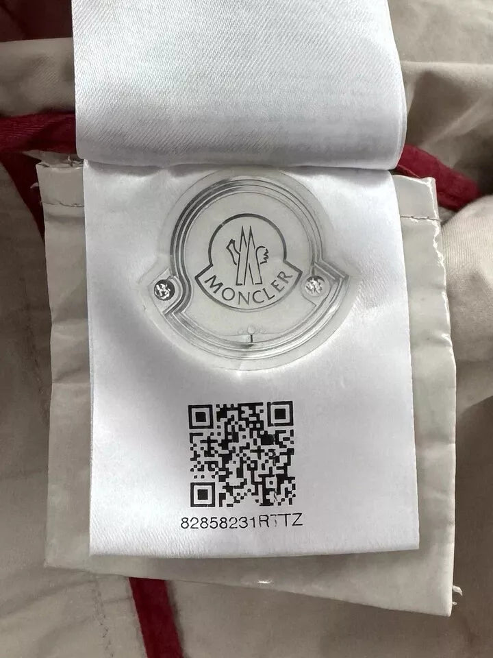 Moncler Beige Navet Rain Jacket - Size 3 - Fits UK 14/16