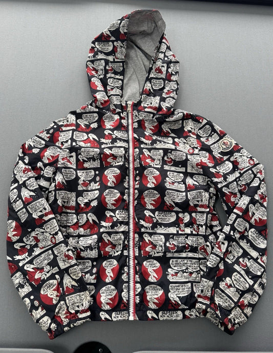 Moncler Urville Nylon Comics Printed Jacket /Windbreaker - Age 10 (17” PTP)