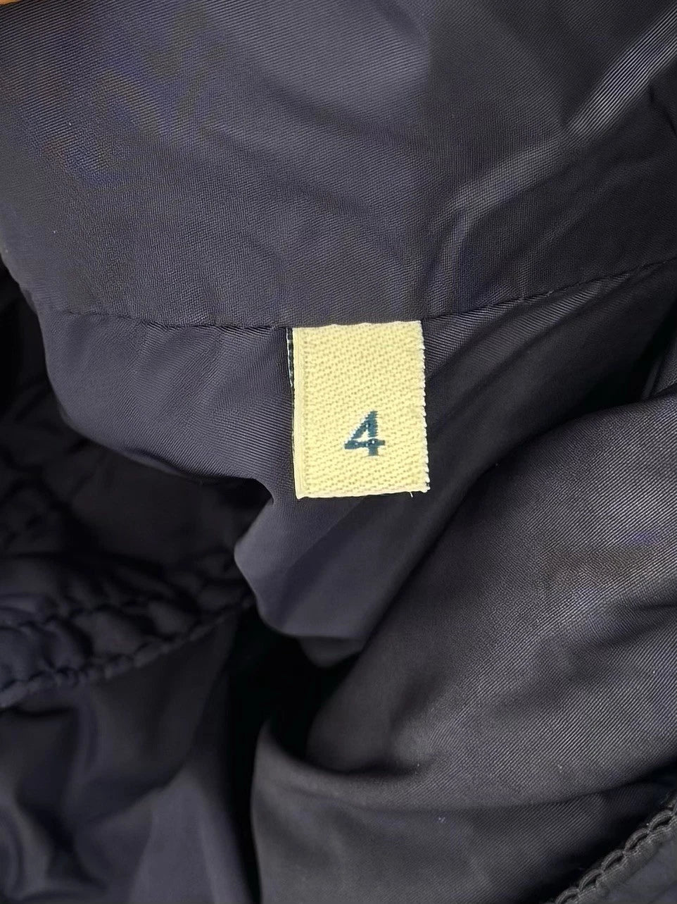 Moncler Navy Denis Field Jacket - Size 4 (22.5” PTP)