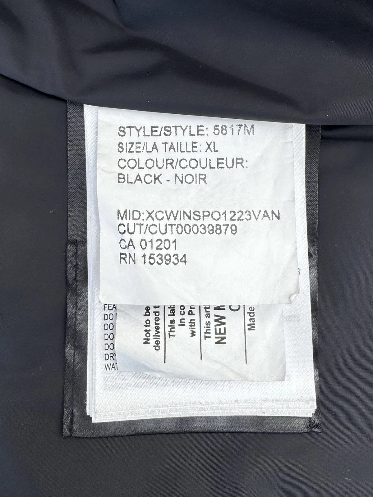 Canada Goose Gilet Garibaldi Bodywarmer XL - 25” PTP