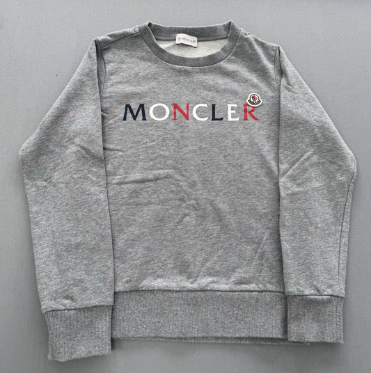 Moncler Boys Grey Sweater - Age 12 (17''PTP)