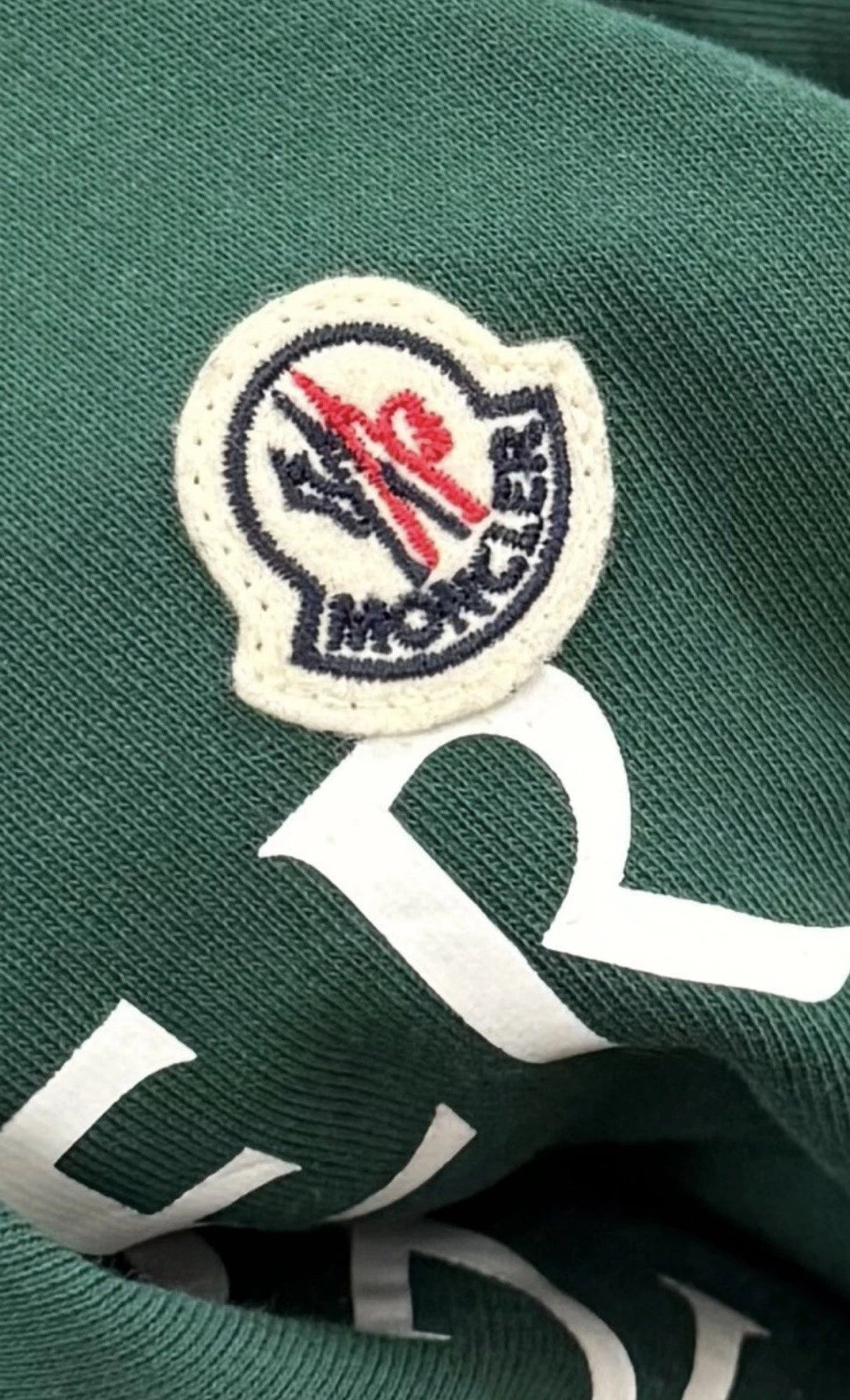 Moncler Boys Dark Green Sweater - Age 14(19''PTP)