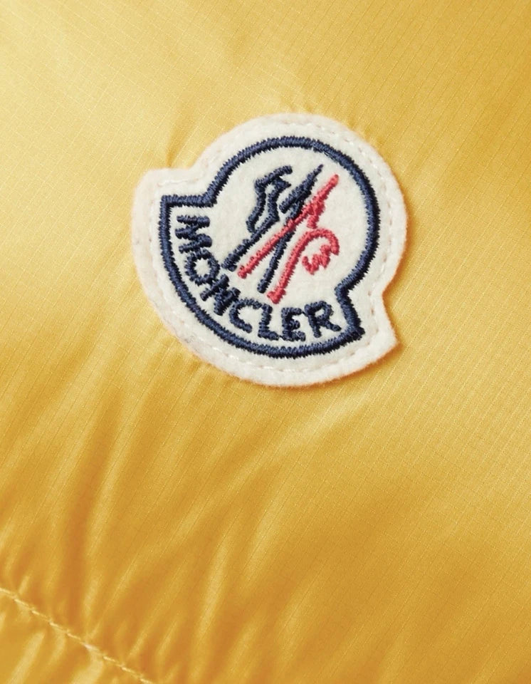 Moncler Peuplier Yellow Down Jacket - Size 3 (23''ptp)