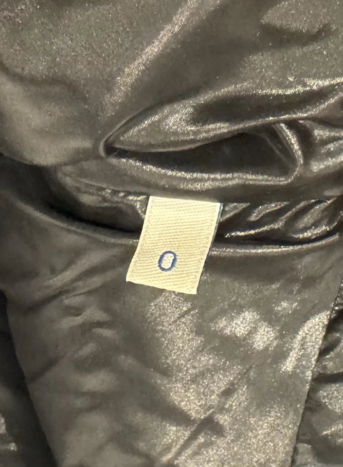 Moncler Ghany Black Padded Shell-Down Gilet - Size 00 - 17” PTP - Fits UK 6