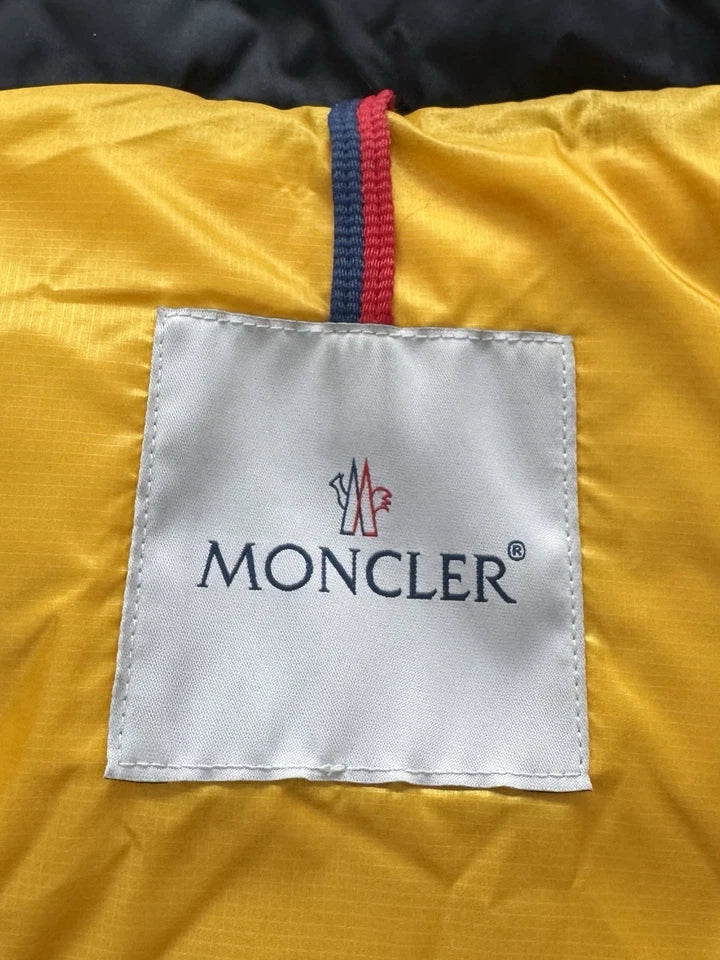 Moncler Peuplier Yellow Down Jacket - Size 3 (23''ptp)