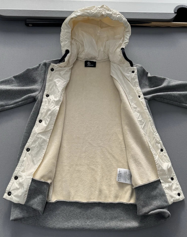 Moncler Grenoble Padded Hood Soft Sweatshirt - XS (UK8)